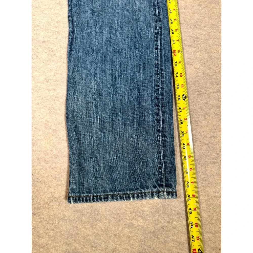 Levis 501 Original Fit Jeans Men 36x34 Blue Denim Cotton Straight Leg Button Fly